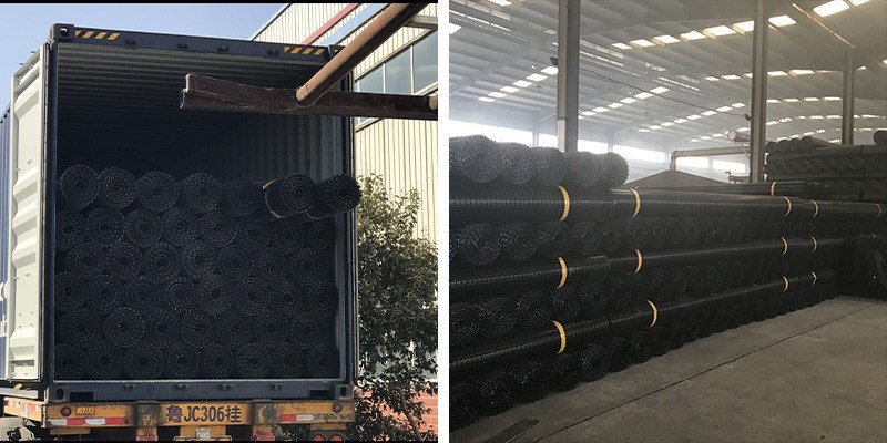 PP Plastic Biaxial Geogrid 4