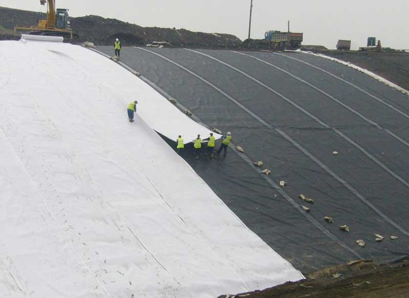 Polyester Filament Nonwoven Geotextile Fabric 2